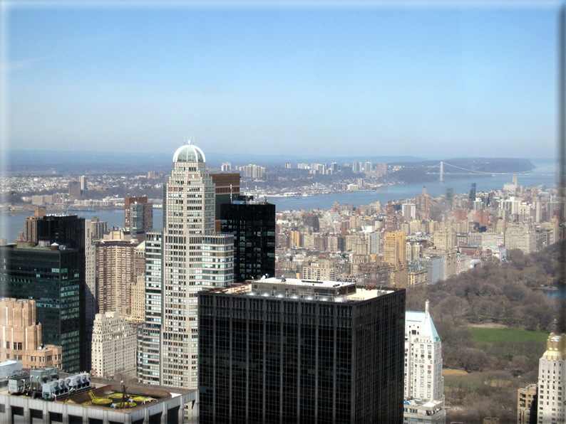 foto Panorama dai grattacieli di New York